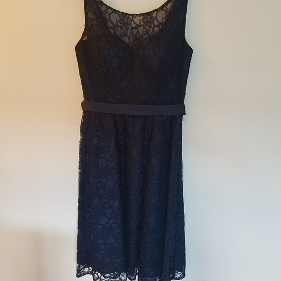 Blue Lace Dress - Picture 3 of 7